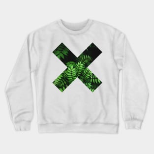 Natural X Leaf Crewneck Sweatshirt